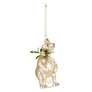 Christmas tree ornament Bear Gold 