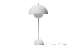 Flowerpot Table Lamp VP3 Matt Light Grey