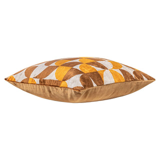 Kudde Ikat Squared Orange 50x50cm