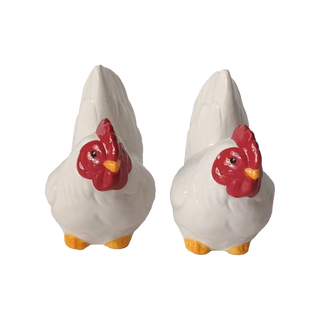 Salt & Pepper Shakers Roosters