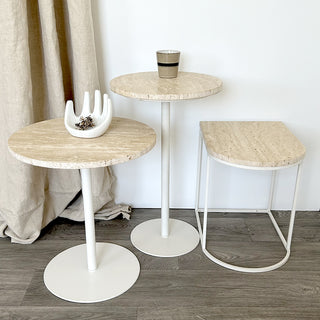 Side table Serenite Travertine