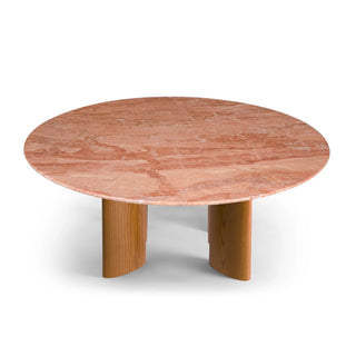 Soffbord Carlotta, Rosa Marmor