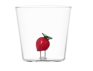 Fruits & Flowers tumbler strawberry