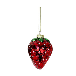 Christmas Tree Ornament Fruits Strawberry