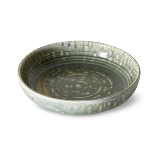 Chef ceramics: Deep Plate M, Rustic Green