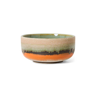 70s ceramics: Dessert bowl, Burst