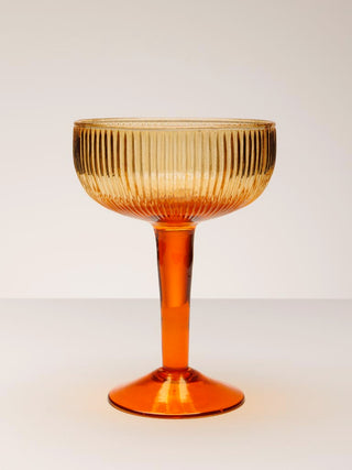 Cocktail glass Bicolor Orange
