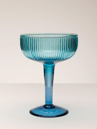 Cocktailglas Bicolor Blått