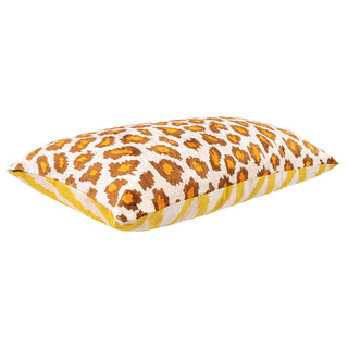 Kudde Ikat Leopard 40x60cm