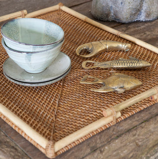 Brass bottle opener - Fish