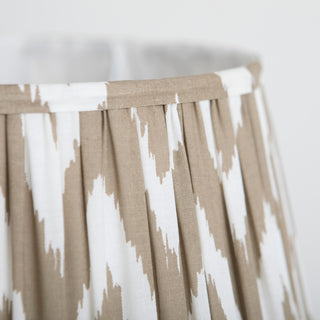 Lamskärm Ikat 40cm - Brun