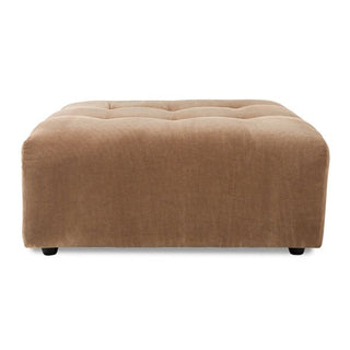 vint couch: element hocker, corduroy rib, brown