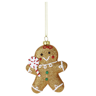 Julgranskula Pepparkaksgubbe Guld