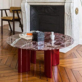 Coffee table Carlotta, Pink Marble