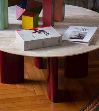 Coffee table Carlotta, Pink Marble
