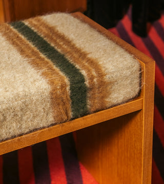 Pall Chiesa, Beige Striped Mohair
