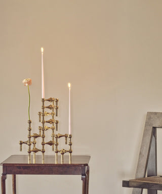 STOFF Nagel Ljusstake (Set om 3) Solid Mässing