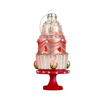 Julgranskula Tårta Röd