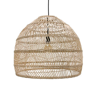 Pendellampa Wicker ball natural M