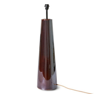 Cone floor lamp base XL brown