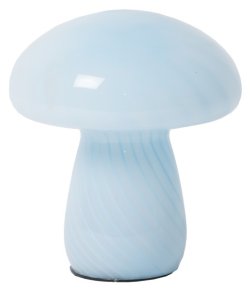 Lampa Mushy Ljusblå 17x15 cm