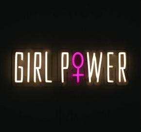Girl power Wall Neon