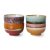 70s ceramics: noodle bowls, geyser (set of 4)