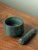 Green marble pestle and mortar