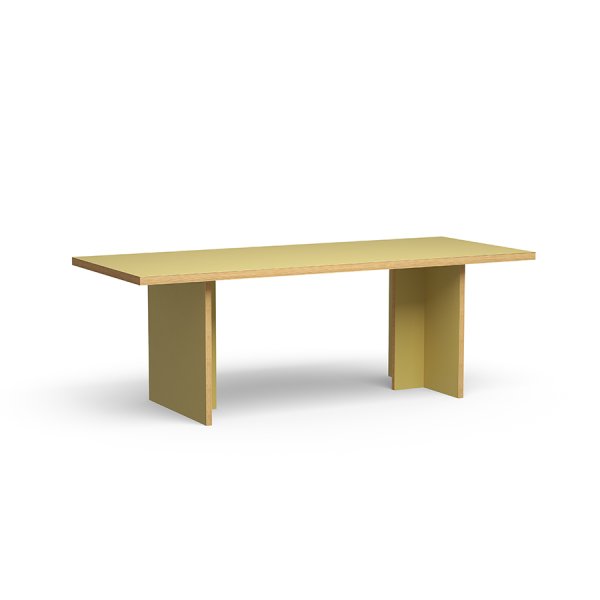 Dining table, olive, rectangular 220cm