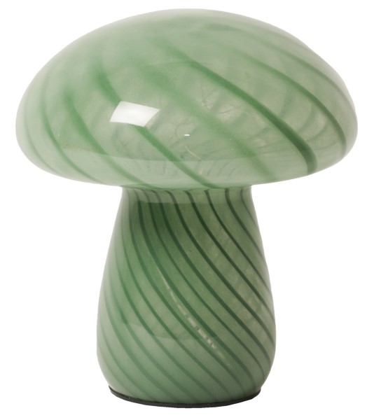 Lampa Mushy grön 17x15cm