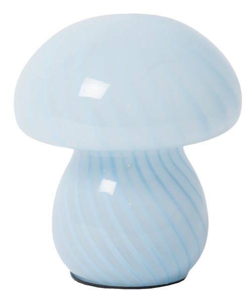 Lampa Mushy Ljusblå 13x6,5cm