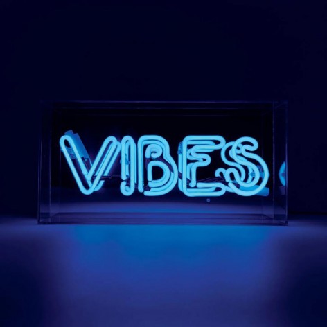 Acrylic Box Neon - Vibes